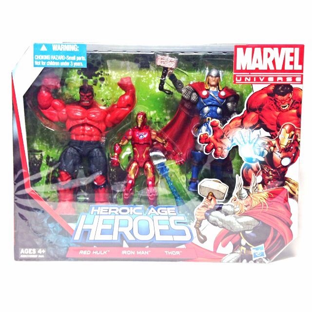 Wallpaper Marvel Universe 3 Packs Heroic Age Heroes Toys Games On Carousell Desktop Wallpaper Free