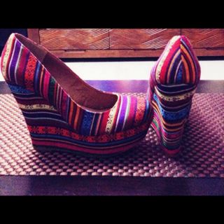 Steve Madden Pammyy Authentic Women s Fabric Wedges Women s