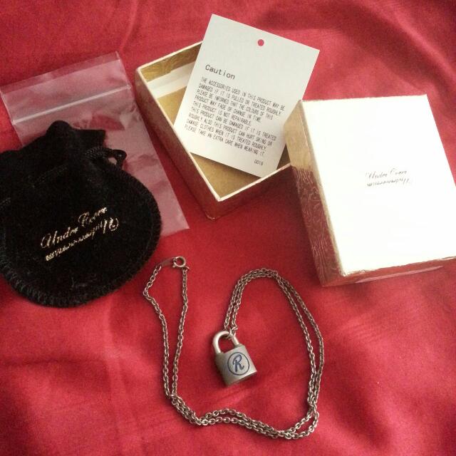 undercover undercoverism rabbit lock necklace chain