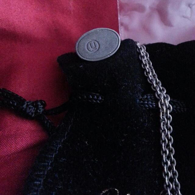 undercover undercoverism rabbit lock necklace chain