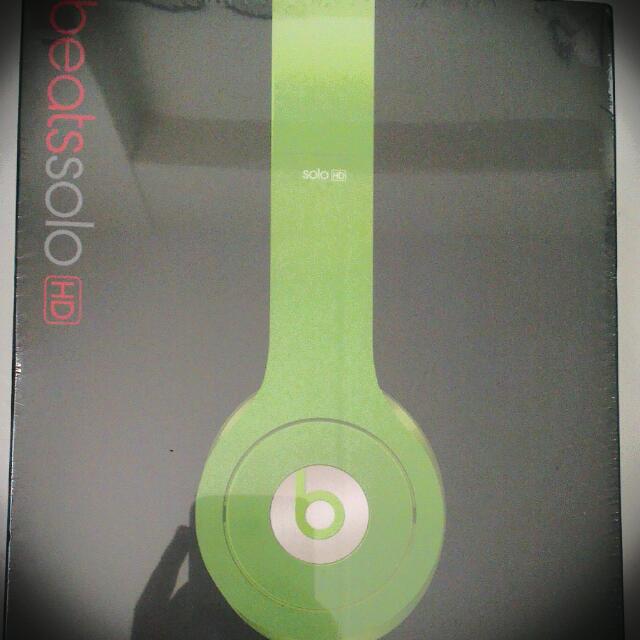 Authentic Beats Solo HD Headphones with 