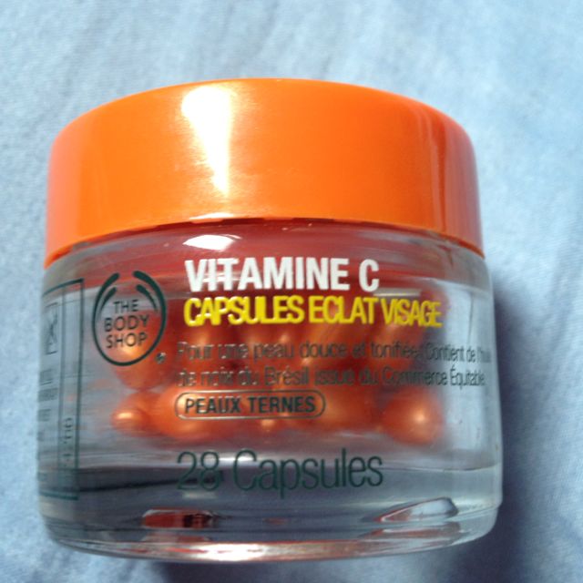 Body Shop Vitamin C Facial Radiance Capsules 20 Capsules, Health & Nutrition, Health