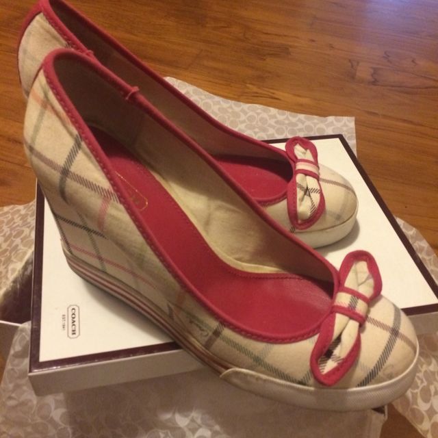 Coach top sweetie wedge