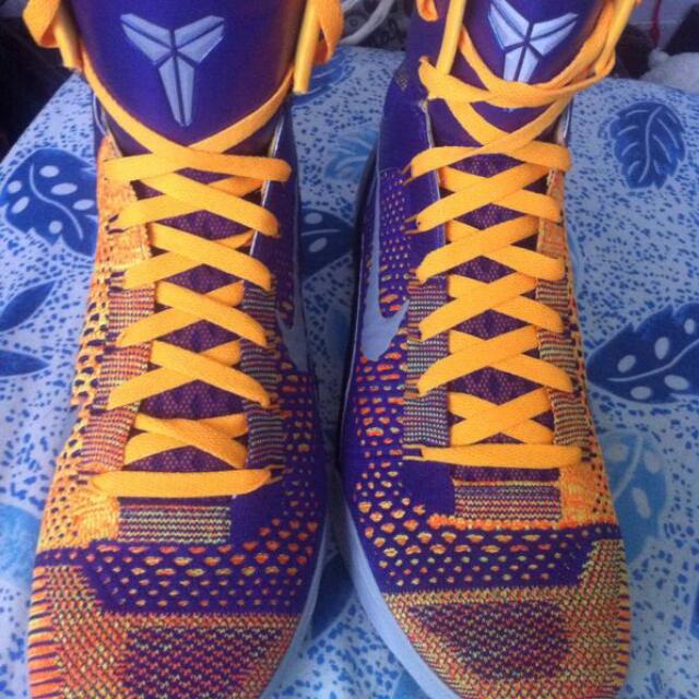 nike kobe 9 mens orange