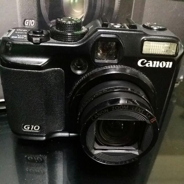 Canon PowerShot G10 Digital Camera , Photography, Cameras on Carousell