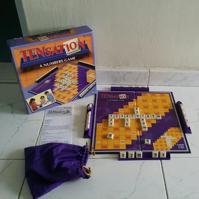 Hasbro Tensation A Number Game, Hobbies & Toys, Toys & Games on