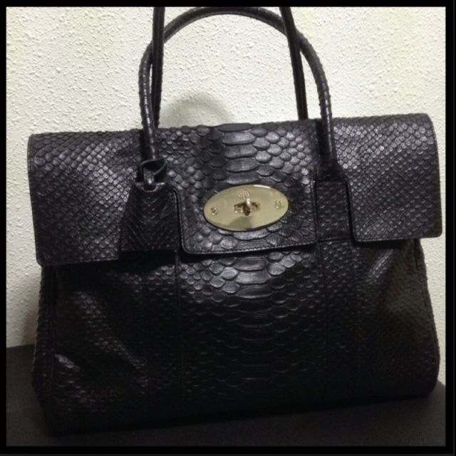 Mulberry bayswater snakeskin deals