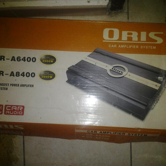Selling Away oris car amplifier system Audio a6400 Still New Only Use
