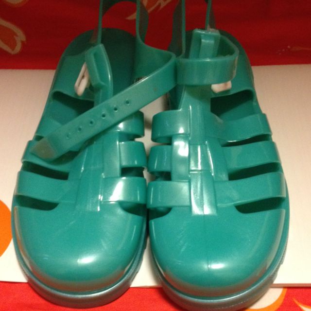 topshop jelly shoes
