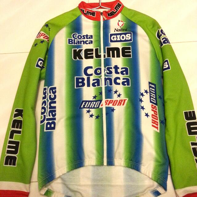 kelme cycling jersey