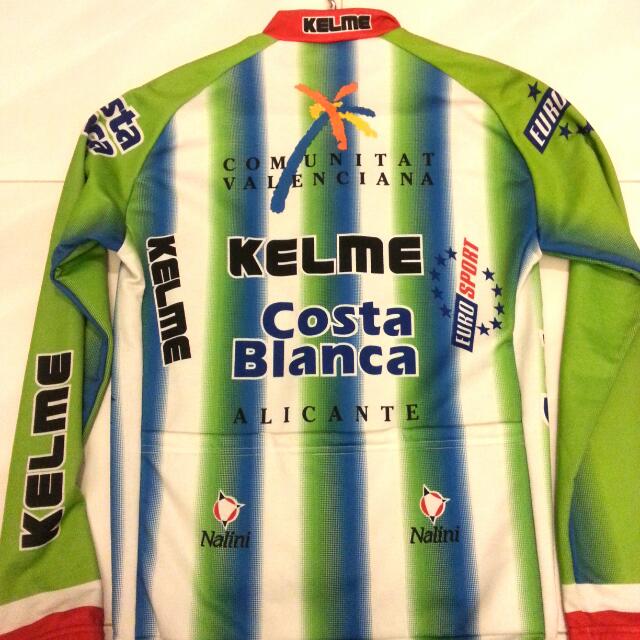 Team Kelme Cycling Jersey Sports Equipment Sports Games Racket Ball Sports on Carousell