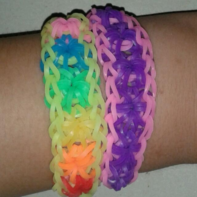 starburst loom bracelets | Alex from Down Under.