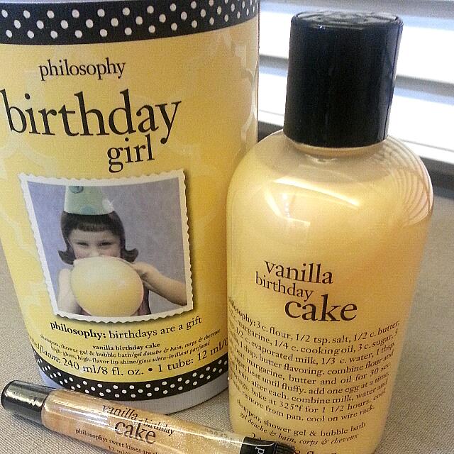 Philosophy birthday shop girl gift set