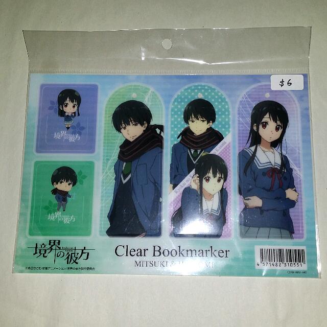 Wallpaper Kyoukai No Kanata Bookmark Set Mitsuki Hiroomi Entertainment Free