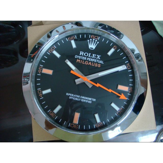 Rolex Milgauss wall clock, Furniture & Home Living, Home Decor, Clocks