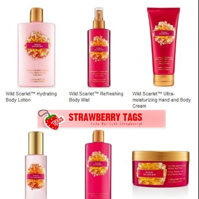 victoria secret wild scarlet perfume