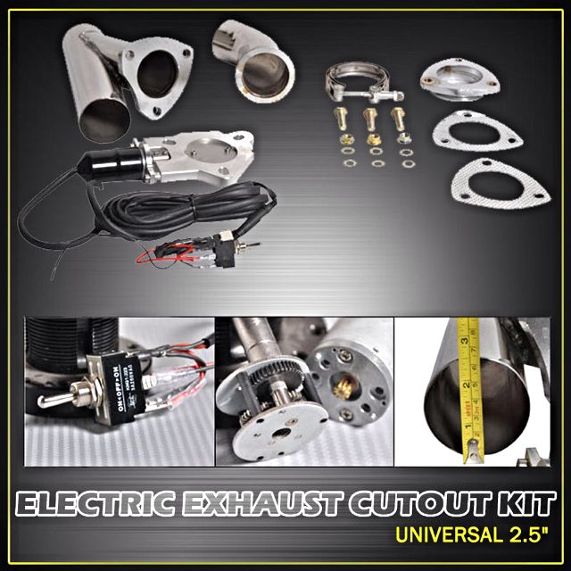 Electronic Exhaust Cutout Valve (Side Plant), Car Accessories on Carousell