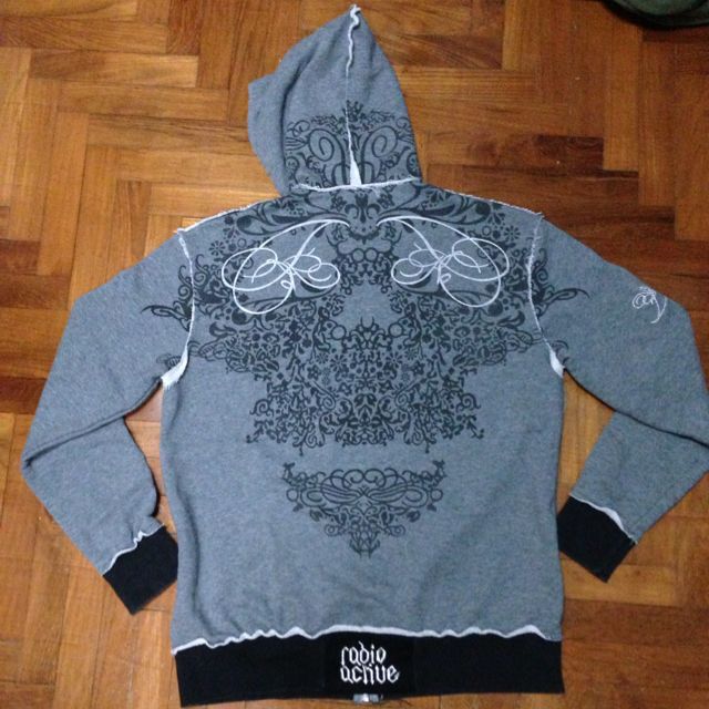 Radiation Pattern Print Men Women Pullover Hoodie