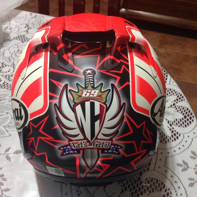 Arai ram4 shop hayden star