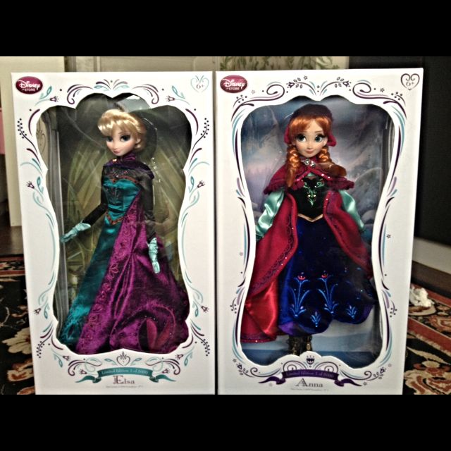 frozen limited edition dolls