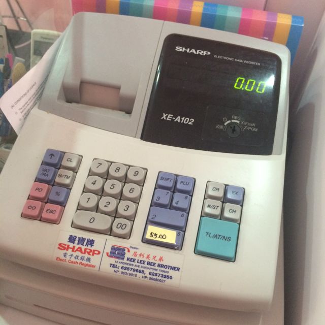 SHARP Cash Register, Everything Else on Carousell