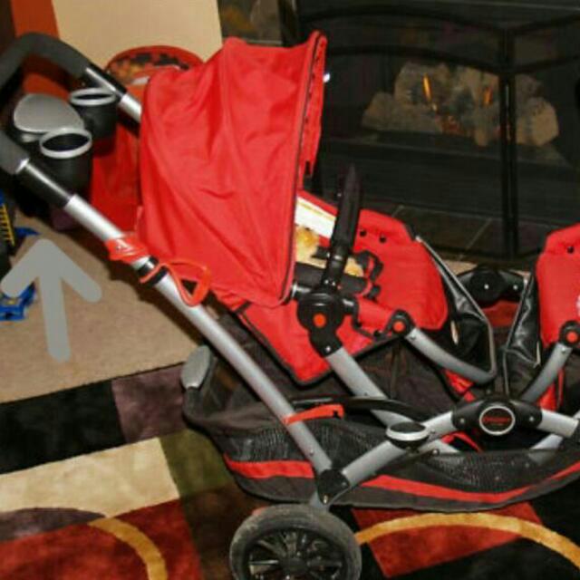 kolcraft options tandem stroller