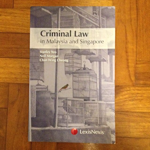 Lc1001 Criminal Law In Malaysia And Singapore Books Stationery Textbooks On Carousell