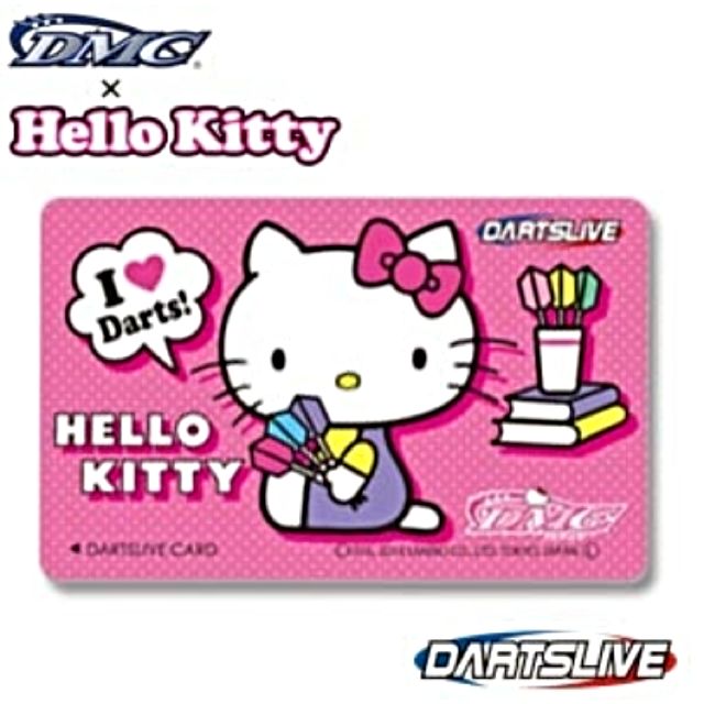 Limited Edition Hello Kitty Dartslive Card Love Darts For Soft Tip Darts Sports On Carousell