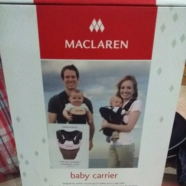 maclaren baby carrier