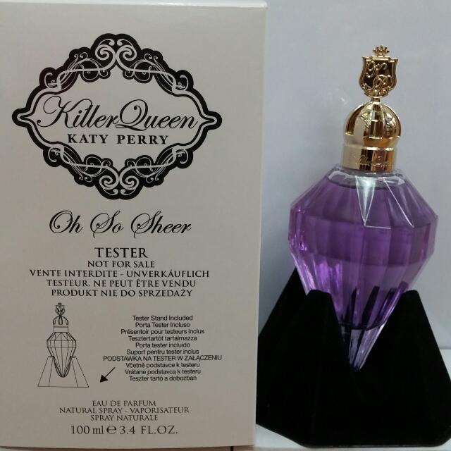 Tester Katy Perry Killer Queen Oh So Sheer Edp 100ml Free Registered Postage Health Beauty On Carousell