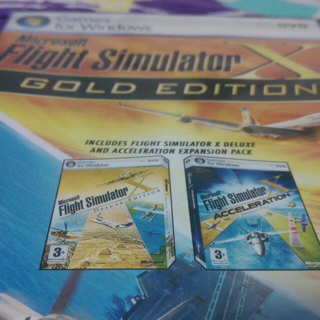 Microsoft Flight Simulator X Toys Games On Carousell
