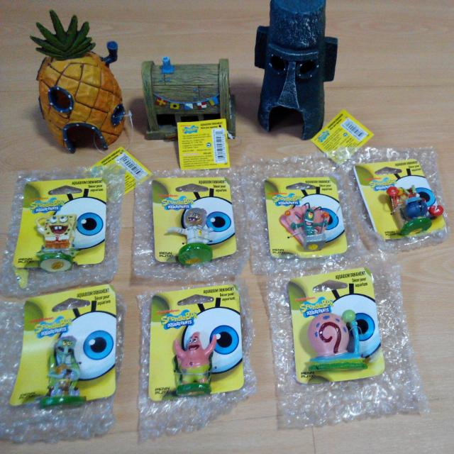 Spongebob fish tank decorations patrick's outlet house