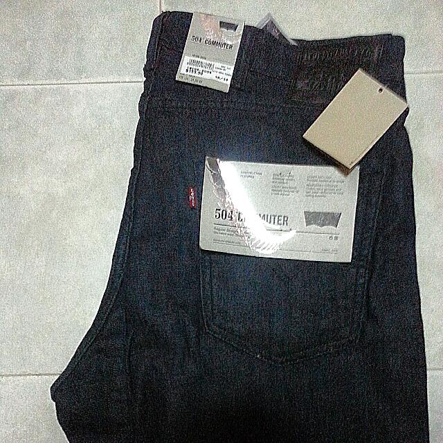 LEVI'S 504 Commuter Regular Straight Fit (Mens), Men's Fashion, Bottoms,  Jeans on Carousell