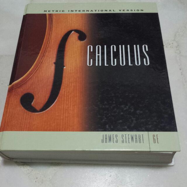 Calculus James Stewart Sixth Edition, Hobbies & Toys, Books & Magazines