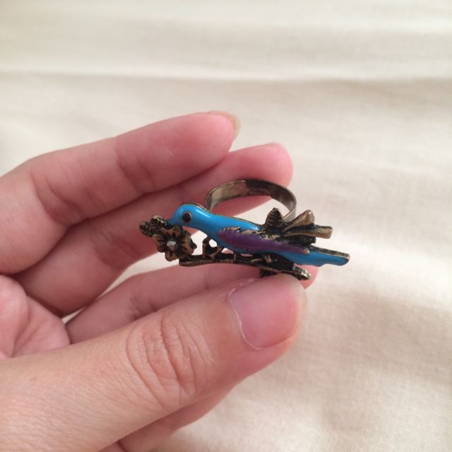 Bird Statement Ring, Women's Fashion, Jewelry & Organisers, Necklaces ...