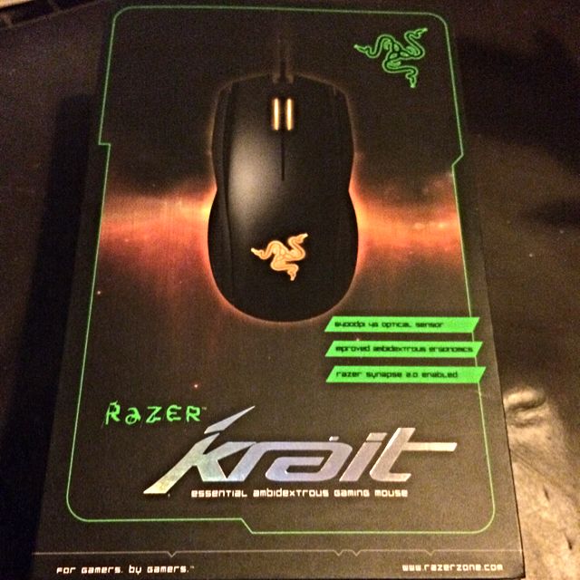 Original Krait Razer Razer Krait Mouse, Computers & Tech, Parts & Accessories, Laptop Bags ...