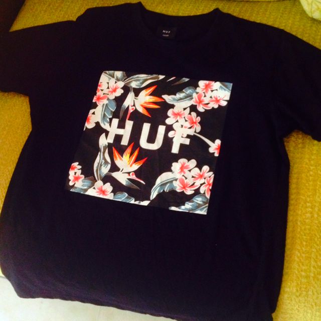Huf t shirt floral discount