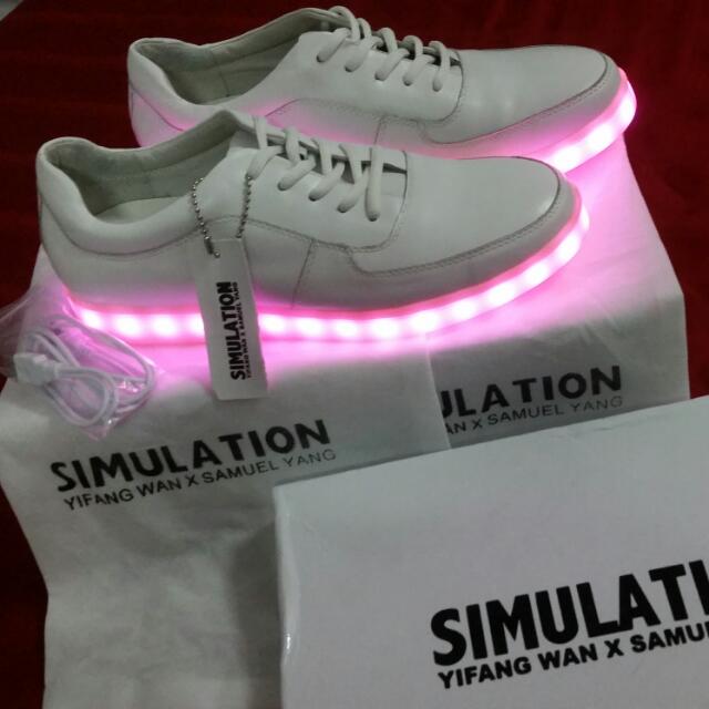 Simulation light up hot sale shoes