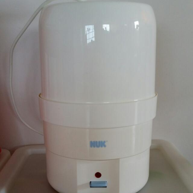 nuk bottles sterilizing