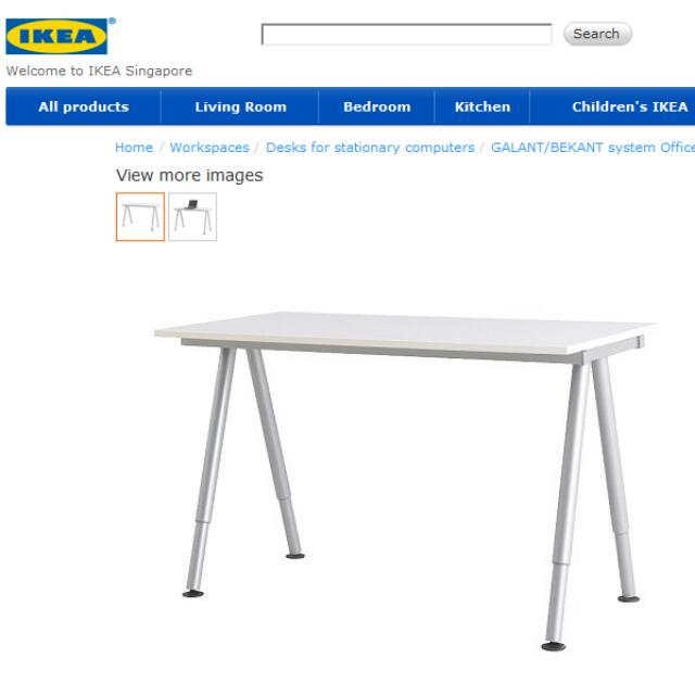 Ikea galant shop desk 18222 price