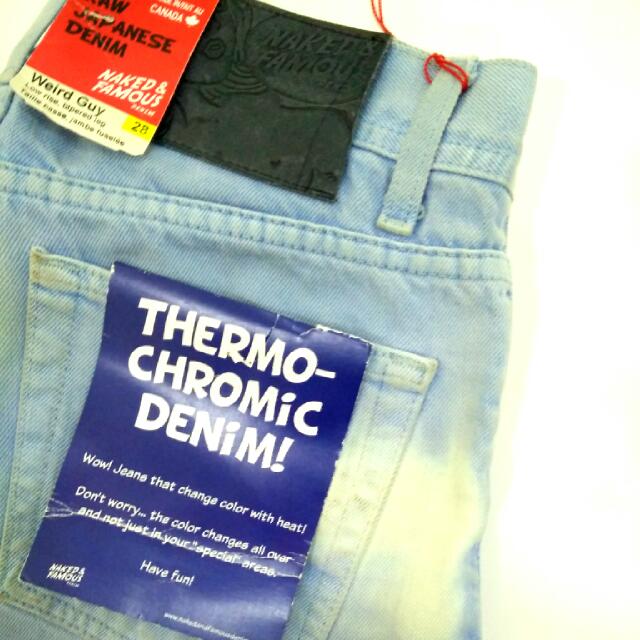 Thermochromic jeans hotsell