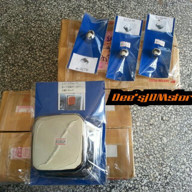 Daihatsu Move Kenari Chrome Drink Holder Rear Wiper Nozzle Cover Auto Accessories On Carousell