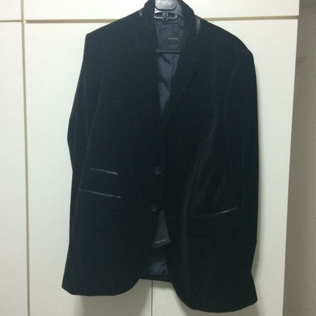 Blazer-ZARA Men, Men's Fashion, Coats, Jackets and Outerwear on Carousell