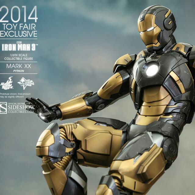 ホットトイズアイアンマンマーク20パイソン