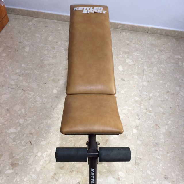 Kettler sit up bench deals