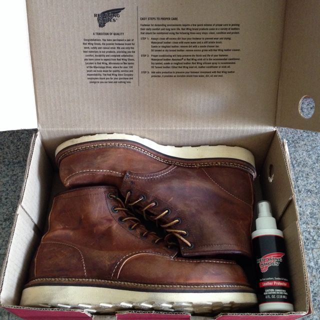 Red wing clearance oil tanned leather