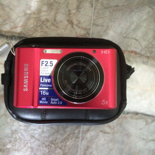 Samsung ST66 16MP Digital Camera w/ 5x Optical Zoom Lens, 2.7" LCD