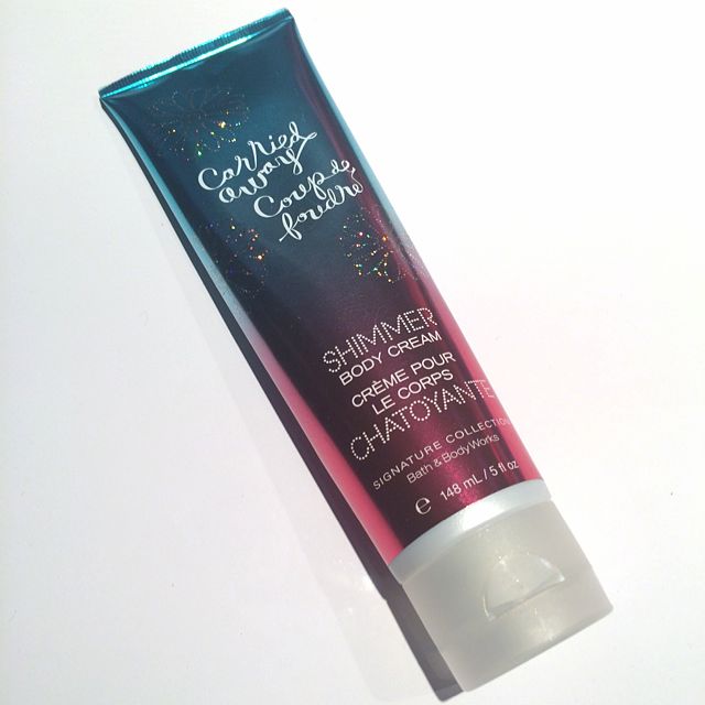 body shimmer cream