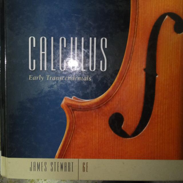 Calculus Early Transcendentals James Stewart Ge Hobbies And Toys Books And Magazines Textbooks 0755