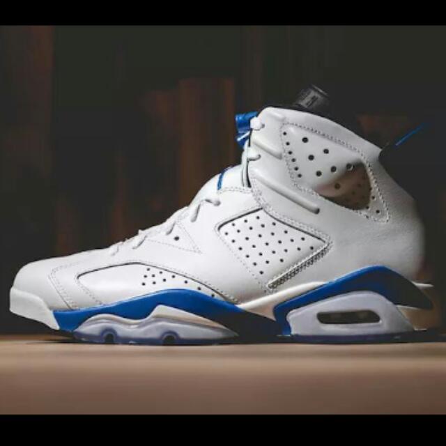 jordan retro 6 sport blue